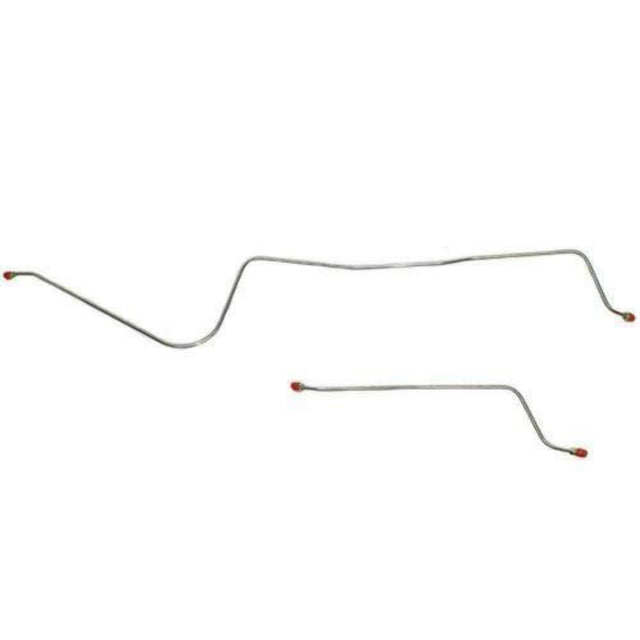 Brake Line for Rear Axle Lines For 67-72 Chevy C10 8 Lug Dana Axle Rear Springs 2WD stainless steel
