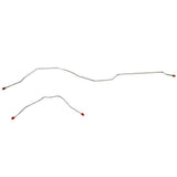 1967-1972 Ford F-100 Pickup Rear Axle Brake Lines Stainless TRA6741SS