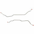 Brake Line for Rear Axle Lines For 71-72 Chevy C10 5 Lug Axle w/ Rear Leaf Spring 2WD stainless steel