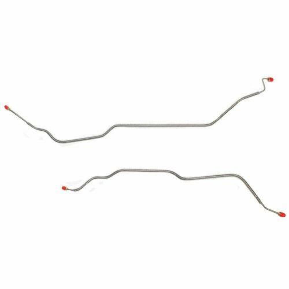 Brake Line for Rear Axle Lines For 71-72 Chevy C10 5 Lug Axle w/ Rear Leaf Spring 2WD stainless steel