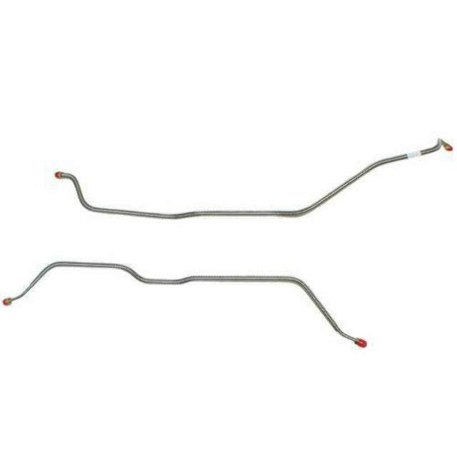 Brake Line for Rear Axle Lines For 71-72 Chevy C20 8 Lug Axle w/ Rear Leaf Spring 2WD stainless steel