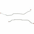 Brake Line for Rear Axle Lines For 71-72 Chevy K10 6 Lug Axle w/ Rear Leaf Spring 4WD stainless steel
