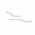 Brake Line for Rear Axle Line For 71-72 Chevy C10 w/ Rear Coil Spring Disc Conversion disc brakes stainless steel