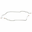 Brake Line for 1973-1980 73-80 Chevy C10 5 Lug w/ Rear Leaf Spring Rear Axle Lines 2WD stainless steel