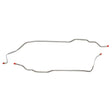 Brake Line for 1973-1980 Rear Axle Lines For 73-80 Chevy C10 w/ Rear Leaf Springs 2WD stainless steel