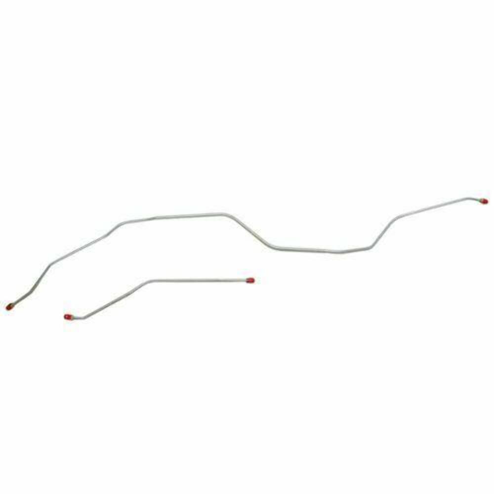 Rear Axle Brake Lines For 73-79 Ford F-100 2 Piece Stainless TRA7341SS