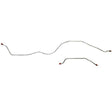 Brake Line for - For 77-79 F-250 Rear Axle Lines Power Disc 3/4 Ton Dana 8 L disc brakes long bed stainless steel