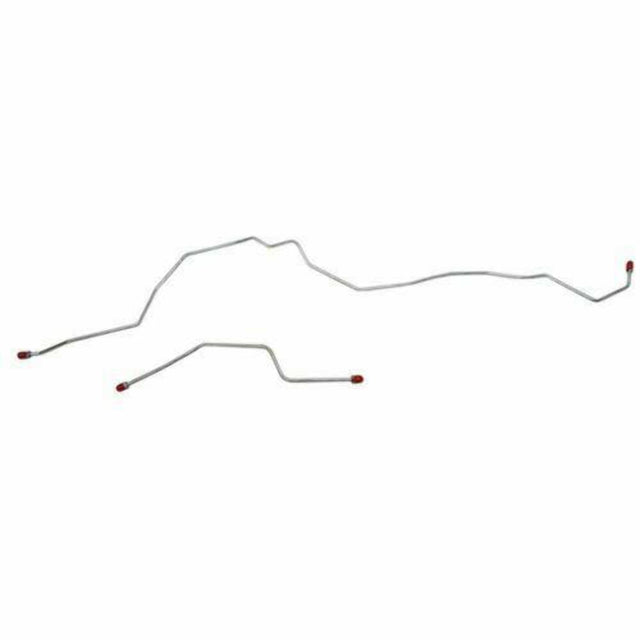 Brake Line for Rear Axle Lines For 80-81 Ford F-150 w/ 9 Inch Rear Axle 2 Piece 2WD stainless steel