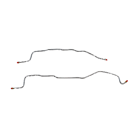 1995-1999 Chevrolet Tahoe Rear Axle Brake Lines 4WD Stainless Steel TRA9521SS
