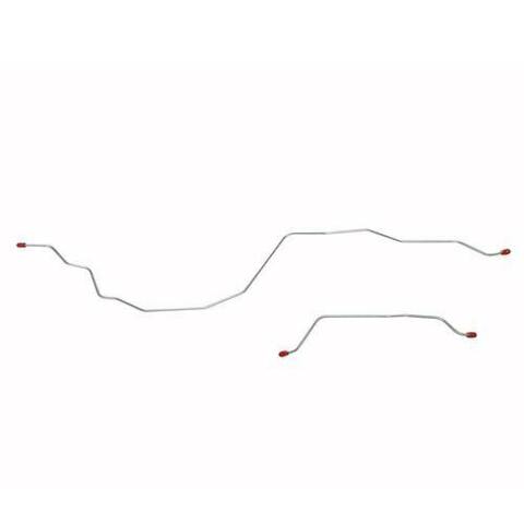 1987-1997 Ford F-250 Rear Axle Brake Lines Non-Dually, 3" Brake Shoes Steel TRA9641OM
