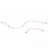 1987-1997 Ford F-250 Rear Axle Brake Lines Non-Dually, 3" Brake Shoes Steel TRA9641OM
