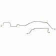 Brake Line for Rear Axle Lines For 97 Chevy 3500 Rear Axle Set Stainless stainless steel