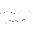 Brake Line for 1997-2004 97-04 Chevy S-10 Rear Axle 4WD 2WD drum brakes stainless steel