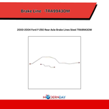 Brake Line for 2000-2004 Ford F-250 Rear Axle steel