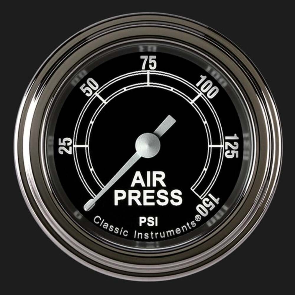 t Traditional 2 1/8" Air Pressure Gauge TR118SLF Classic Instruments