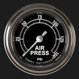 t Traditional 2 1/8" Air Pressure Gauge TR118SLF Classic Instruments