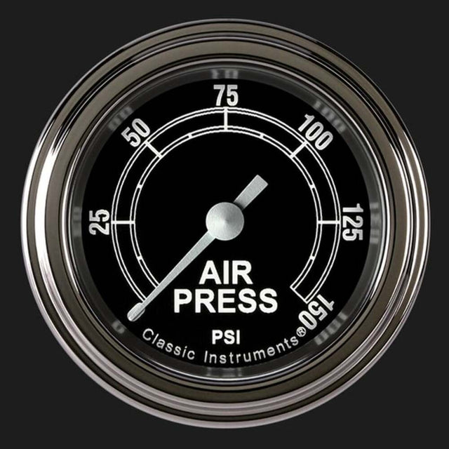 t Traditional 2 1/8" Air Pressure Gauge TR118SLF Classic Instruments