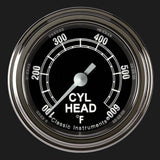 Traditional 2 1/8" Cylinder Head Temp. Gauge TR197SLF