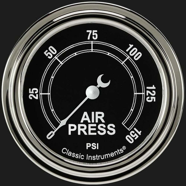 Traditional 2 5/8" Air Pressure Gauge TR318SLF