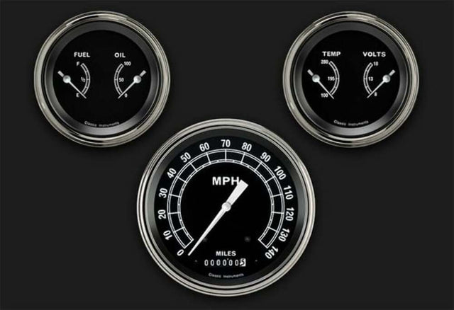 Traditional Series Three Gauge Set TR64SLF