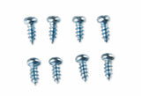 Mr. Gasket trans am camaro hood pin kit 7/16 w/ SAFETY PINS w/ SCREW IN PLATES 7/16-20 thread chrome steel 2493