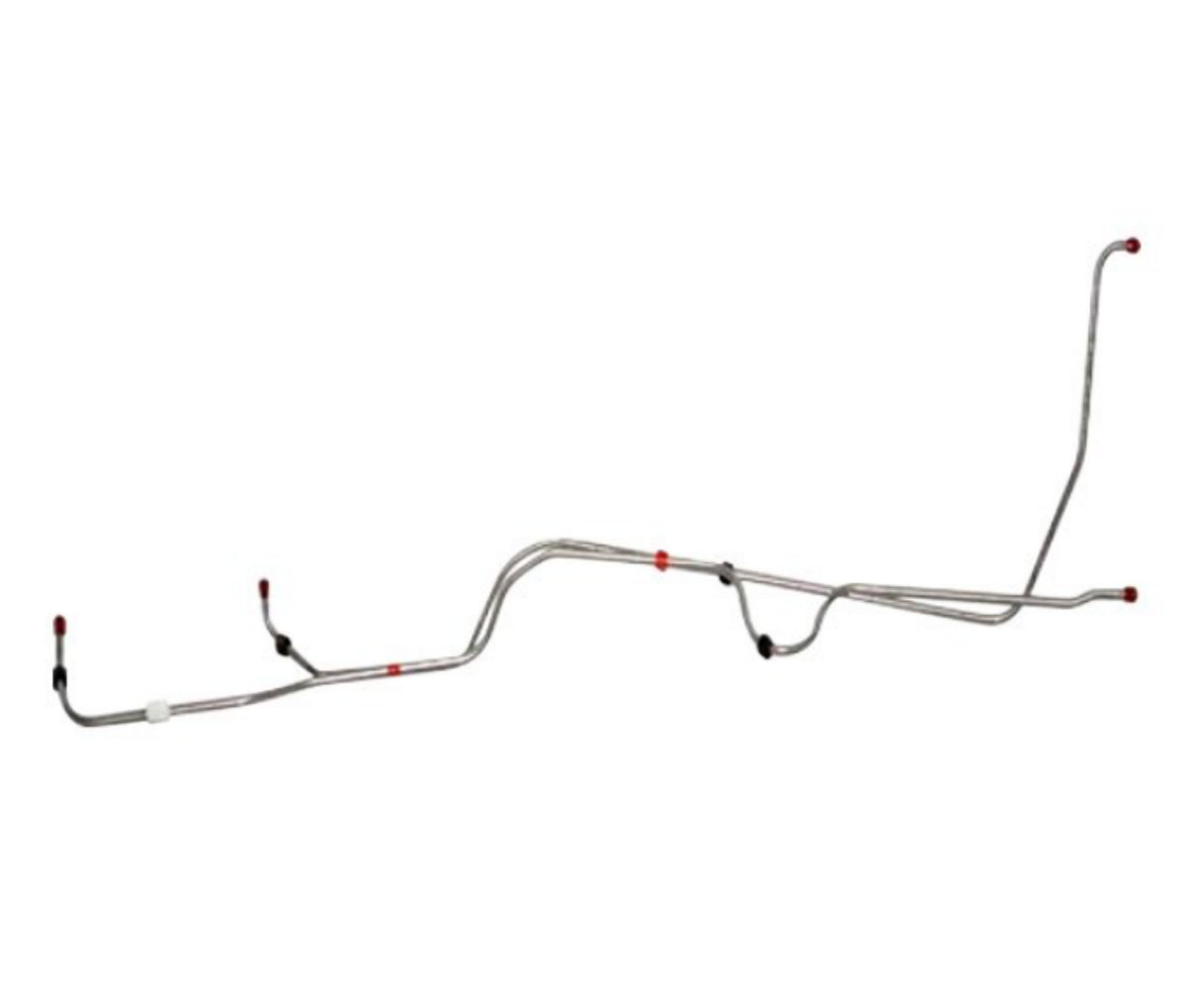 t Transmission Cooler Lines For 69-72 Mopar A-Body 727 Trans Set w/Loop Close to R Fine Lines