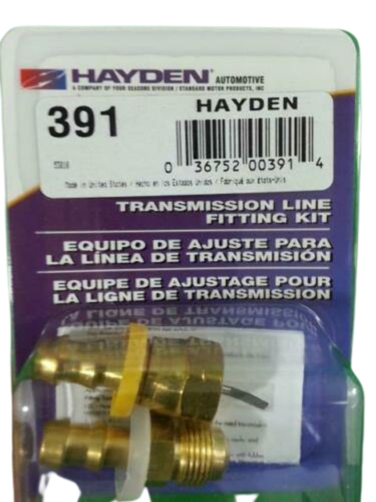 t Transmission Line Fitting Kit for 97-06 Jeep Wrangler TJ Hayden 391 Modern Day Muffler
