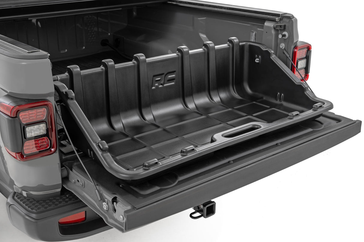 Truck Bed Cargo Storage for 2022-2024 Ford Gladiator by Rough Country
