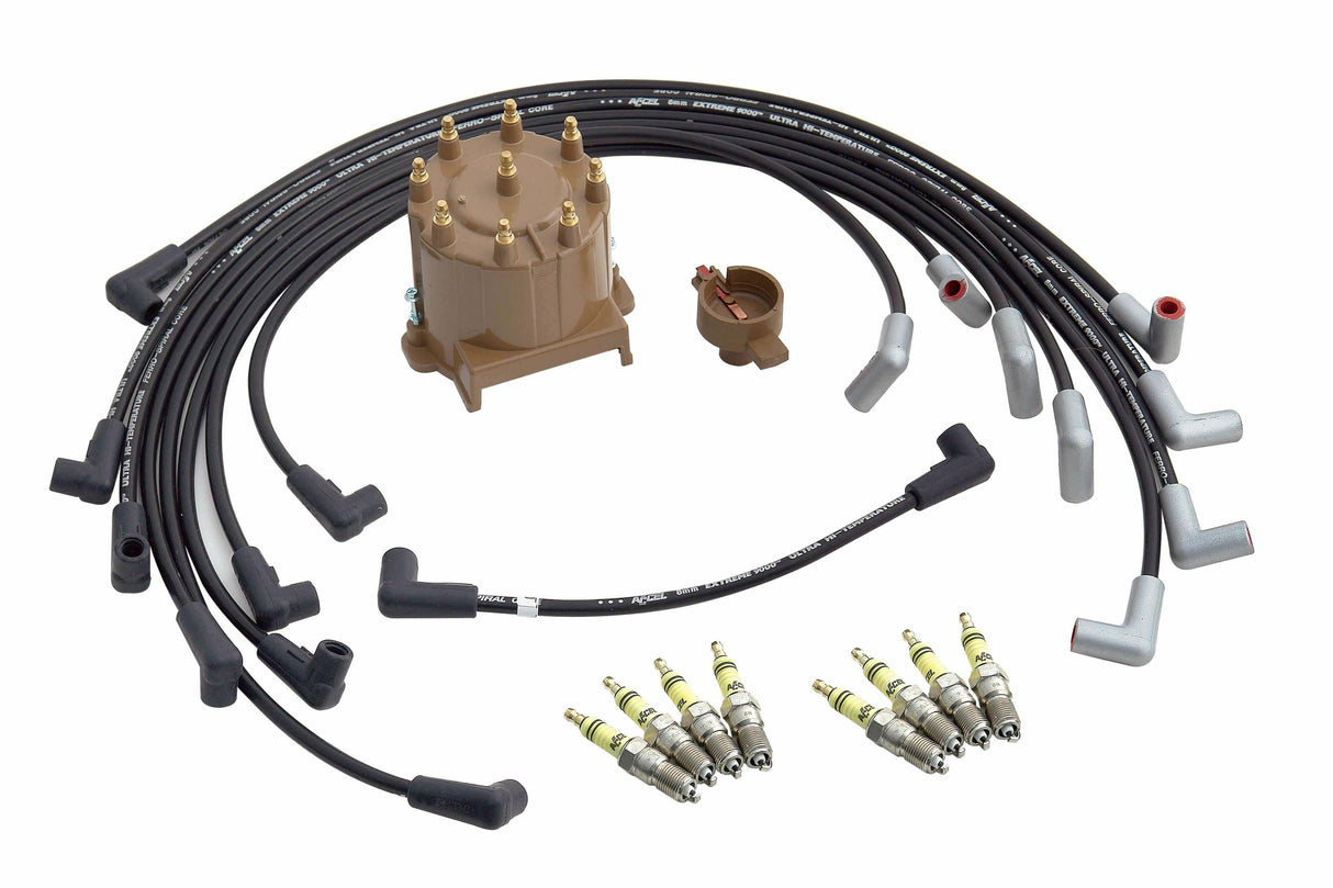 Spark Plug for 1992-1995 Chevy V8 black 8mm