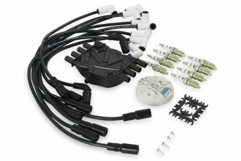 Spark Plug for 1996-2000 Chevy V8 black 8mm