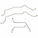 Transmission Cooler Lines for 2002-2009 Chevy Trailblazer stainless steel