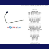 /GMC truck Vacuum Advance Line fits 1963-1966 Chevy C10 Pickup C8EA-4399-B3A0 Shafer's Classic Reproductions