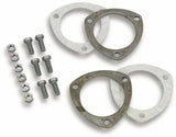 Hooker Two 3-Bolt Rings, Gaskets, 6 Bolts, for Tube 3.5", Collector Ring Kit 11435HKR