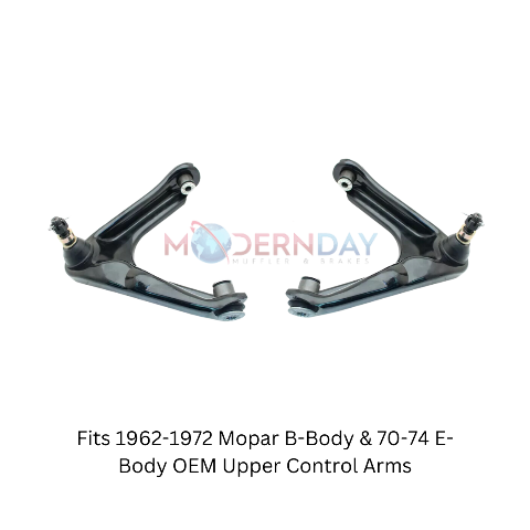 Fits 1962-1972 Mopar B-Body & 70-74 E-Body OEM Upper Control Arms UCA856/857 SET
