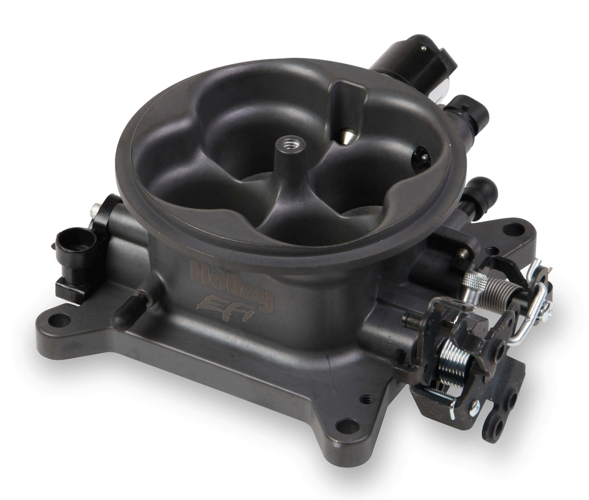 Holley EFI Universal 4BBL 1000CFM 4150 Flange Throttle Body - 112-587 for Ford 1000 CFM aluminum automatic transmission