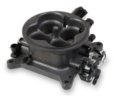Holley EFI Universal 4BBL 1000CFM 4150 Flange Throttle Body - 112-587 for Ford 1000 CFM aluminum automatic transmission