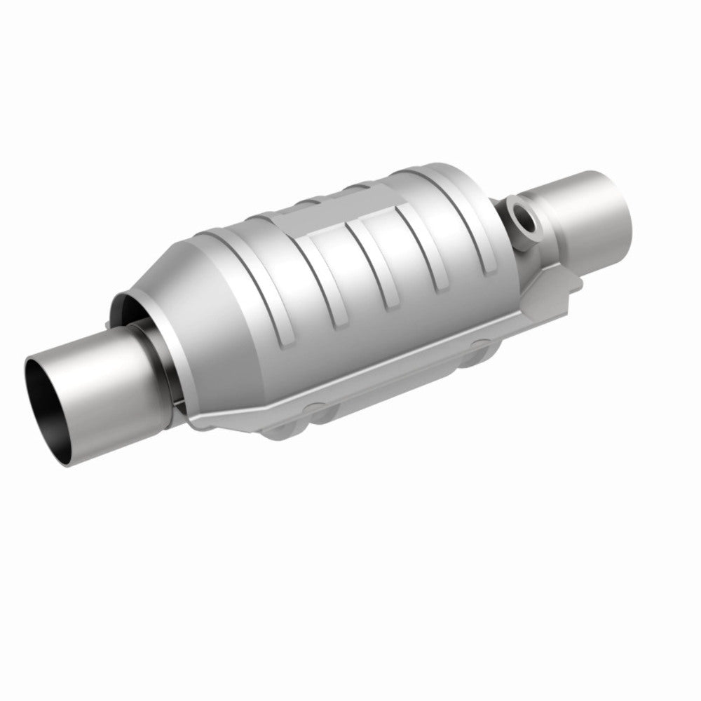 MagnaFlow universal catalytic converter 1.75 inch inlet/outlet stainless steel CARB compliant 444233