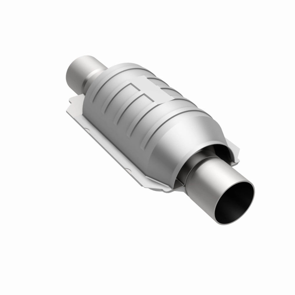 MagnaFlow universal catalytic converter 1.75 inch inlet/outlet stainless steel CARB compliant 444233