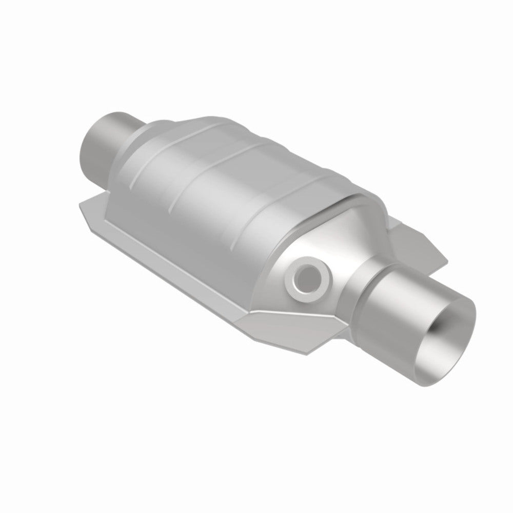 MagnaFlow universal catalytic converter 1.75 inch inlet/outlet stainless steel CARB compliant OBDII 91033