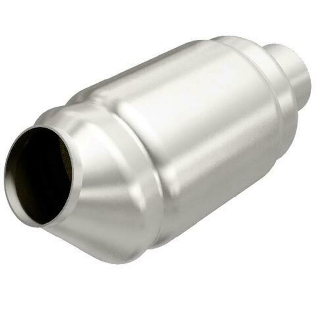 MagnaFlow universal catalytic converter 2 inch inlet/outlet stainless steel Federal EPA compliant OBDII 54974