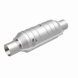 MagnaFlow universal catalytic converter 2 inch inlet/outlet stainless steel Federal EPA compliant OBDII 99324h