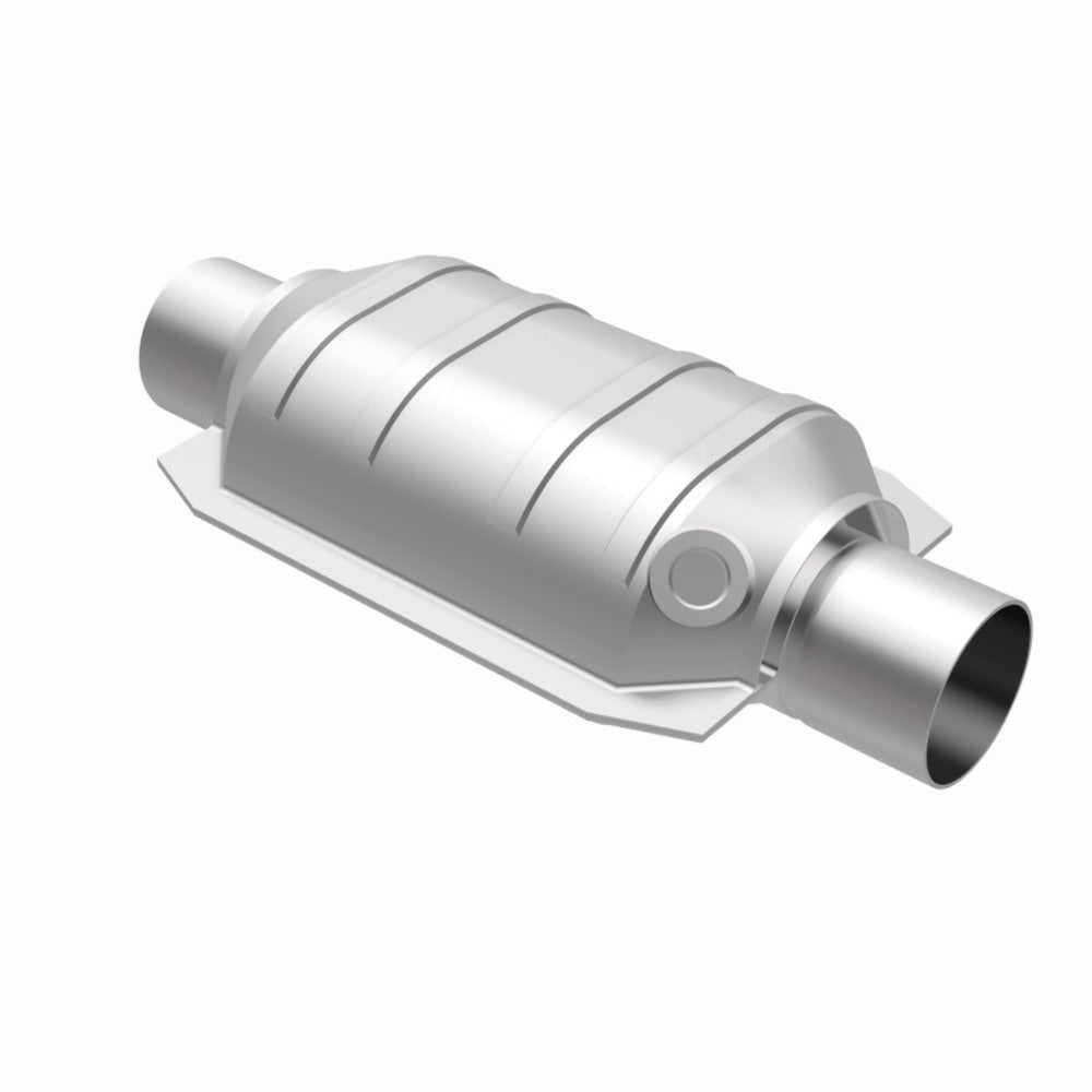 MagnaFlow universal catalytic converter 2 inch inlet/outlet stainless steel Federal EPA compliant OBDII 51134
