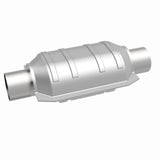 MagnaFlow universal catalytic converter 2 inch inlet/outlet stainless steel Federal EPA compliant OBDII 51135