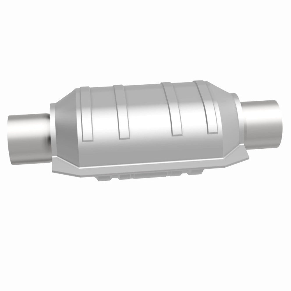 MagnaFlow universal catalytic converter 2 inch inlet/outlet stainless steel Federal EPA compliant OBDII 51135