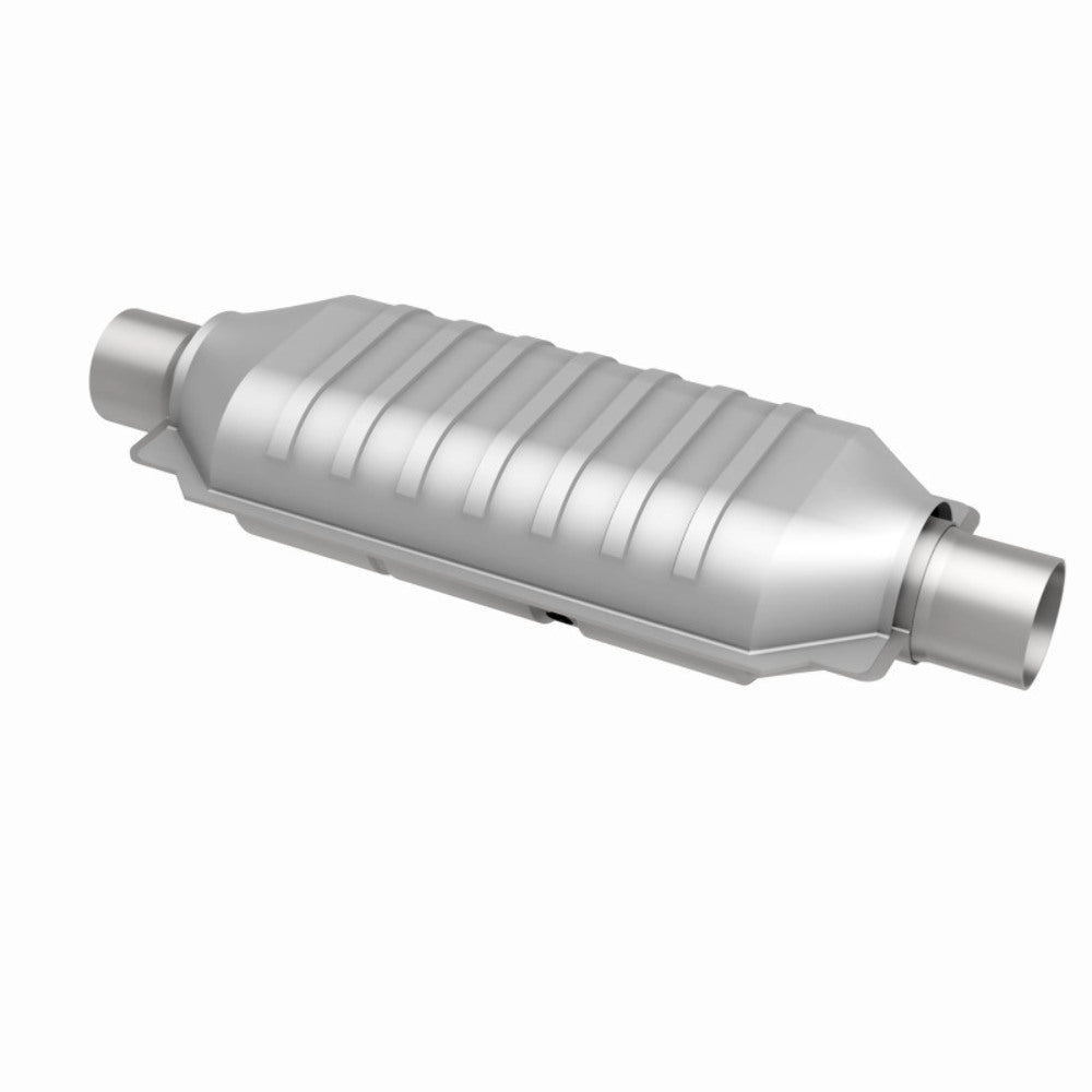 MagnaFlow universal catalytic converter 2.25 inch inlet/outlet stainless steel Federal EPA compliant OBDII 99505h