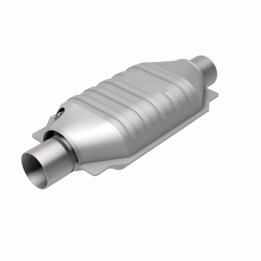 MagnaFlow universal catalytic converter 2.25 inch inlet/outlet stainless steel CARB compliant OBDII 94265