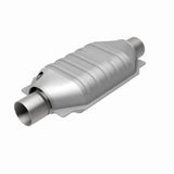 MagnaFlow universal catalytic converter 2.25 inch inlet/outlet stainless steel CARB compliant OBDII 94265