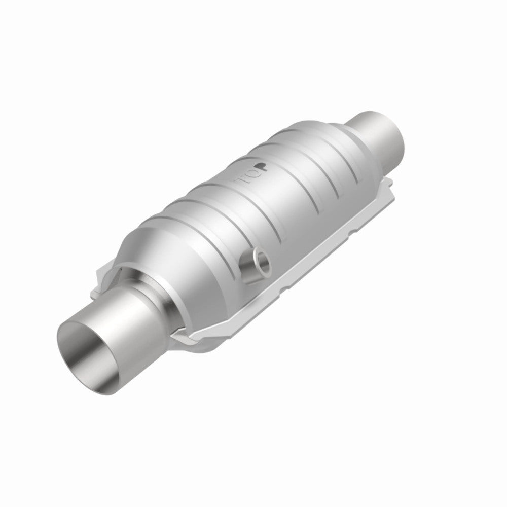 MagnaFlow universal catalytic converter 2.25 inch inlet/outlet stainless steel Federal EPA compliant OBDII 99325h