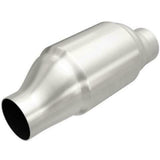 MagnaFlow universal catalytic converter 2.25 inch inlet/outlet stainless steel CARB compliant OBDII 54905
