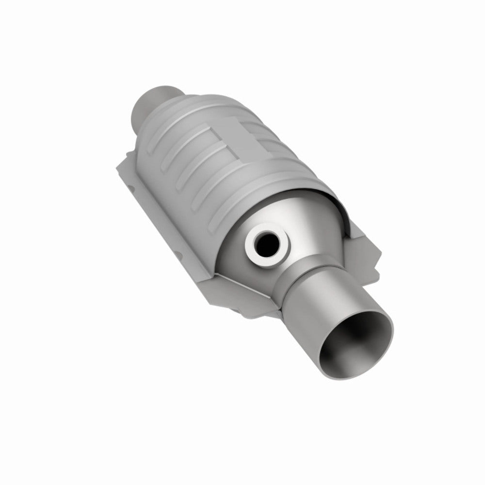 MagnaFlow universal catalytic converter 2.25 inch inlet/outlet stainless steel CARB compliant 441235